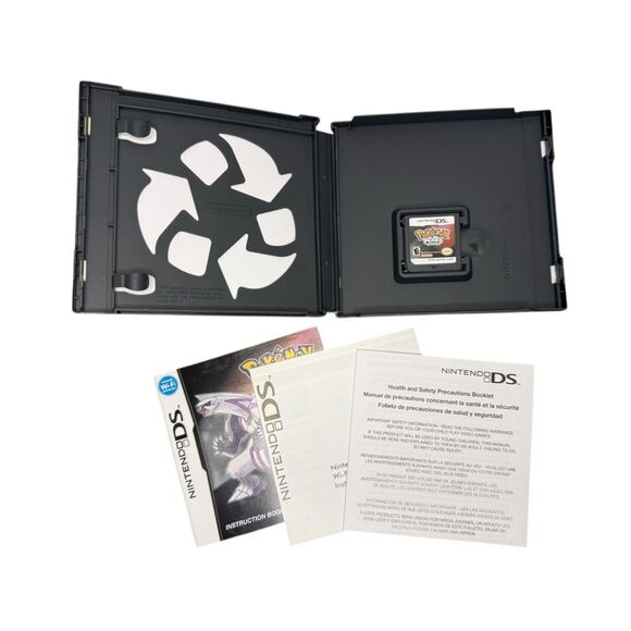 Pokemon Pearl Version Nintendo DS Game CIB Case Cartridge Inserts 2007 - Picture 4 of 7